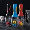 Bowling automático agitação copo plástico samba albume em pó concussion garrafa de garrafa personalidade de alta qualidade com várias cores 15yd j1