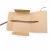 Fashion Gift Bow Box Gift Wrap Facial Mask Ribbon Case Delicate Gift Kraft Paper Envelope Cover Black Brown White 1 5wh F2