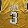 2019 New Chris Paul＃3 Wake Forest Demon Deacons Basketball College Jersey Stitched Personalized Custom Any Name番号XS-5XL