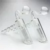 6アームフィルターチューブの厚いパイレックス透明バブラー水パイプミニバーナーパイプボッツと18mmの女性の水のガラスのハンマーオイルバーナーボン