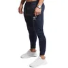 Pidogym Mens Slim Jogger Pantalons de survêtement coniques Pantalons de gymnastique pour l'entraînement en cours d'exécution avec poches zippées et bas élastique LJ201103