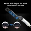 Multi-functional Men Quick Hair Styler Comb Curling Iron