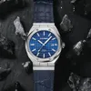 CADISEN Design Merk Luxe Mannen Horloges Mechanische Automatische Blauw Horloge Mannen 100 M Waterdicht Casual Business Lichtgevend Polshorloge LJ201212