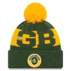 New Football Beanies 2020 Sideline Sport Pom Cuffed Knit Hat Knit Hat Pom Pom Cap 32 Teams Knits Mix And Match All Caps