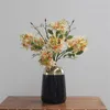 Nep single stam Phoenix Flower (2 koppen/stuk) 20.87 "lengte simulatie delonix regia voor huishuwelijk decoratieve kunstbloemen