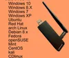 Kali Linux USB Network Card Adapter No Drive 3070L Wireless Adapter W7 W10 XP Red Hat Linux 2.4G 150Mb IEEE 802.11B N G