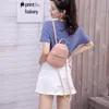 New Women Bag Lovely Leather Ladies Backpack School Shoulder Bag For Teenager Girls Mini Rucksack Casual