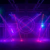 Laserbelysning 6x500mw RGB + RGB-stråle Moving Chef för Disco DJ Musikfest eller Stage Prestanda Professionell scenutrustning
