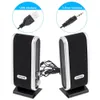 High quality HY-218 Computer Speakers Mini Stereo USB Bookshelf Notebook Phone Speakers Can Do Power Small Sound