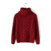 Kobiet Turtleck Pullover Autumn Sweters Kobiety swobodne dzianiny o szyku w paski femme kobiety swetry 2012525