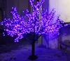 Jul LED Cherry Blossom Tree Light 1536PCS LED-lampor 2m Höjd 110 / 220V 7 Färger för alternativ Rainproof utomhusanvändning