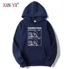 XINYI Fashion Brand Men's Hoodies funny print programmer problem Blended cotton Spring Autumn Male hip hop tops man hoodies top G1229