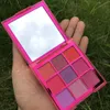 NEW Makeup Palette 9 Colors Eyeshadow Palette TOP Quality Eye Shadow Shimmer Transparent Box Maquillage Dhl Free Shipping