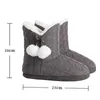 Winter for Women Light Weight Floor Concise Knitting Plush Brand Comfy Female Slippers Y201026 GAI GAI GAI