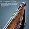 Dla iPhone 13 11 Prox MAX XS 6Plus 6s plus przypadki odporny na wstrząsy Przezroczysty Design Airbag PC TPU Hybrid Telefon Mobile Case Cover Cover