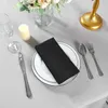24 Pack Cloth Napkins Polyester Dinner Napkins with Hemmed Edges Washable Napkins perfect for Parties Wedding and Dinner278O