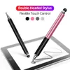 Universal 2 i 1 styluspenna Teckning Tablet Pennor Kapacitiv skärm Caneta Touch Pen för Mobile Android Telefon Smart Penct Tillbehör