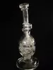 Girl's Love 2021 Fab Egg Glas Bongs Skull Bong Faberge Egg Water Pijp Glas DAB Twee functies Droge kom Olie Rig 14.4 mm Joint