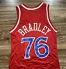 Aangepaste #76 Shawn Bradley Basketball Jersey Men's All ED ELKE maat 2XS-3XL 4XL 5XL Naam of nummer Topkwaliteit