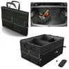 Black Trunk Cargo Organizer Folding Caddy Storage Collapse Bag Bin voor Auto Truck SUV Nuttige opslag Y1113