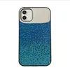 Custodie per telefoni con specchio per trucco con glitter Bling per iPhone 15 14 13 12 11 Pro MAX Mini X XS XR 8 7 Plus Cover per telefono di lusso