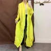 Lanmrem جديد أزياء المرأة الملابس الخامس الرقبة الكامل الأكمام المفتوحة غرزة سترة مطوي سترة الإناث WG53407 201217