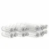 Flacons en verre de 1 ml 1/4 Dram transparents avec bouchon en plastique vides cosmétiques liquides rechargeables aromathérapie huiles essentielles flacons de parfum tube à essai