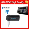 Universal Real Stereo Ny Auto 3.5mm Streaming Car A2DP Trådlös Bluetooth V3.0 EDR AUX Audio Music Receiver Adapter för telefon MP3 Car 3.0