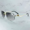 10% OFF Luxury Designer New Men's and Women's Sunglasses 20% Off Panther Mens Rimless Polygon Vintage Glasses Retro Shades For Women Cool Decoration Eyewear