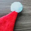 Pet Santa Hat Boże Narodzenie Kot Pies Zima Ciepła Pluszowa Cap Xmas Party Decoration Hat Funny Cute Pet Cosplay Costume Decor