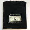 2022 MARNE MĘŻCZYZN T-shirty mody Projektant mody Top Brand Box TEE Logo Dollar T koszule