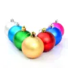 Large Plastic Christmas balls 24 pcslot For Christmas Tree Decoration Ornaments 8 cm 6 cm 4 cm Wholesale styrofoam balls 201027