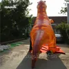 Simulation de dinosaure jurassique gonflable de 5m, modèle Animal géant, réplique de tyrannosaure, ballon pour défilé et spectacle de parc