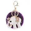 Moda Seria Zwierząt Keychain Cute Elephant Walizki Akcesoria Czerwony Przezroczysty Kropla Wody Craft Rhinestone Mały zestaw prezentów