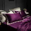 2019 1200TC Egyptisk bomulls aristokratisk lila sängkläder uppsättning Duvet Cover Set Pillowcase Companter sängkläder sängkläder t200706