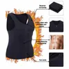 Dropship 2020 Nieuwe Men039s Afslanken Neopreen Vest Zweet Shirt Body Shaper Taille Trainer Shapewear Mannen Top Shapers Kleding Male13327007