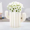 Plastic Vase Home Decoration European Cactus Wedding Decorations Unbreakable Creative Pen Holder Storage Box