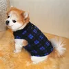 Buckle Big Dog Clothes Pets Keep Warm Fleece Winter Eight Models Lattice Style Sweatshirt Traction Factory Direct Sales 8 8el7C1