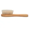 2021 Fábrica Venda Direta Bebê Cabelo Escova Pente Bebê Cabelo De Bebê Pente Natural Bristles Macias Cerdas Body Wash Bath Brush