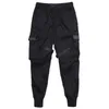 Pantalon de Jogging pour hommes, vêtements techniques tactiques noirs, en coton léger, vêtements de travail en plein air