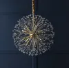 2020 Modern Luxury Led Crystal Chandelier Dandelion Lighting For Home Decoration AC110V-220V Winfordo Lighting