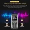 Разблокирован Super Mini Bluetooth Dialer Сотовый телефоны Magic Voice One Key Record