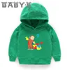 Barn hooded hoodies barn nyfiken george apa tecknad tröjor kläder 2011275475423