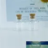 37x40x12.5mm 20ml petits pots en verre mignons conteneurs flacons vides bouteilles en verre Transparent 20CC avec liège 12 pièces