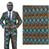 Ankara Africano 100% Poliestere Cera 3D Stampe di fiori Tessuto Binta Vera Cera di Alta Qualità 6 metri Tessuto Africano per il Partito Dress288T