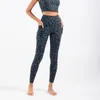 الملابس Yogaworld طماق النساء اليوغا السراويل الفتيات ركض ممارسة الرملي عارية ليوبارد التمويه مرونة عالية الخصر الجوارب
