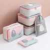 Travel Storage Bag Suit Suitcase Underwear Sorting Clothes Portable Split Clothing Storage1