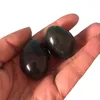 3 pçs/conjunto Natural Nephrite Jade Yoni Ovos Para Mulheres Kegel Exercício Jade Yoni Conjunto de Ovos Vaginal Aperto Muscular Perfurado Massagem Pedra