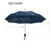 Creative Automatic 12 Universe Galaxy Space Stars Umbrella Star Map Starry Sky Folding Umbrella For Women T200117