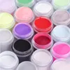 12 Kolory Nail Art Proszek Akrylowy Kreatywny Błyszczący Kolorowa Kryształowa Dekoracyjna P do paznokci DIY Dla Dziewczyn